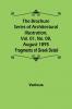 The Brochure Series of Architectural Illustration Vol. 01 No. 08 August 1895; Fragments of Greek Detail