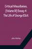 Critical Miscellanies (Volume III) Essay 4