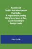 Narrative of the Life and Adventures of Paul Cuffe a Pequot Indian During Thirty Years Spent at Sea and in Travelling in Foreign Lands