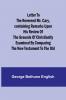 Letter to the Reverend Mr. CaryContaining Remarks upon his Review of the Grounds of Christianity Examined by Comparing the New Testament to the Old