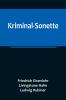 Kriminal-Sonette