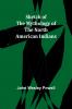 Sketch of the Mythology of the North American Indians