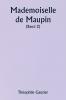 Mademoiselle de Maupin  ( Band 2)