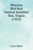 Manassas (Bull Run) National Battlefield Park Virginia [1953]