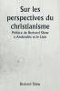 Sur les perspectives du christianisme  Préface de Bernard Shaw à Androclès et le Lion