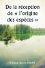 De la réception de  l'origine des espèces