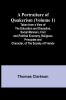 A Portraiture of Quakerism (Volume 1); Taken from a View of the Education and Discipline Social Manners Civil and Political Economy Religious Principles and Character of the Society of Friends
