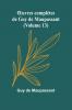 Œuvres complètes de Guy de Maupassant (Volume 13)