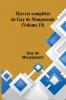 Œuvres complètes de Guy de Maupassant (Volume 19)