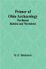 Primer of Ohio Archaeology