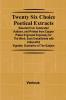 Twenty Six Choice Poetical Extracts Selected from Celebrated Authors and Printed from Copper Plates Engraved Expressly for the Work Each Embellished with a Beautiful Vignette Illustrative of the Subject