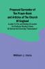 Proposed Surrender of the Prayer-Book and Articles of the Church of England; A Letter to the Lord Bishop of London on Professor Stanley's Views of Clerical and University Subscription