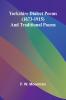 Yorkshire Dialect Poems (1673-1915) and traditional poems