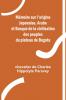 Mémoire sur l'origine Japonaise Arabe et Basque de la civilisation des peuples du plateau de Bogota