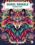 Animal Mandala Coloring Book