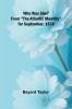 Who Was She? From The Atlantic Monthly for September 1874