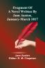 Fragment Of A Novel Written By Jane Austen January-March 1817
