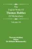 The English Works Of Thomas Hobbes Of Malmesbury Volume 04