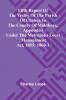 Fifth Report of the Vestry of the Parish of Chelsea in the County of Middlesex Appointed Under the Metropolis Local Management Act 1855