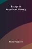 Essays In American History