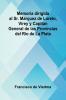 Memoria Dirigida Al Sr. Marquez De Loreto Virey Y Capitan General De Las Provincias Del Rio De La Plata