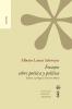 Ensayos sobre poética y política. Edición y prólogo de Gerardo Muñoz