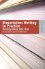Dissertation Writing in Practice