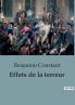 Effets de la terreur