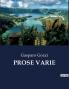 PROSE VARIE