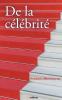 De la célébrité