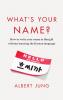 What's Your Name?
