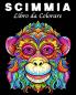 Scimmia Libro da Colorare