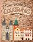 Gothic Architecture Coloring Book