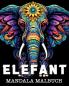 Elefant Mandala Malbuch