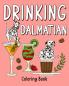 Drinking Dalmatian Coloring Book