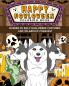 Huskies Happy Howloween Coloring Book