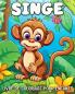Singe Livre de Coloriage pour Enfants