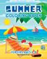 Summer Coloring Book for Kids Ages 4-8
