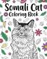 Somali Cat Coloring Book