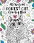 Norwegian Forest Cat Coloring Book