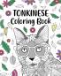 Tonkinese Cat Coloring Book