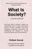 What is society? A Course Textbook