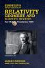 Einstein's Seven Essays on Relativity Geometry and Scientific Methods