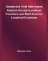 Simple and Field Rate-based Relation through Localized Functions and Multi-function Localized Functions