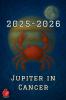 Jupiter in Cancer 2025-2026