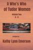 A Who's Who of Tudor Women