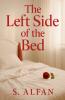The left side of the bed