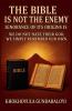 The Bible Is Not the Enemy