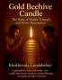 Gold Beehive Candle