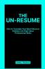 The Un-Resume